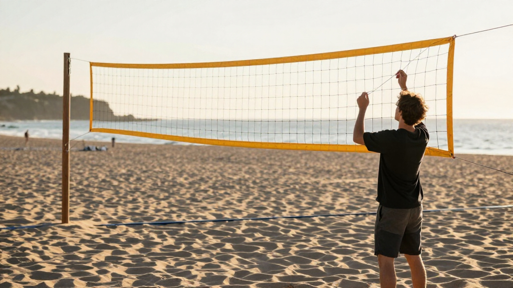 portable beach volleyball sets