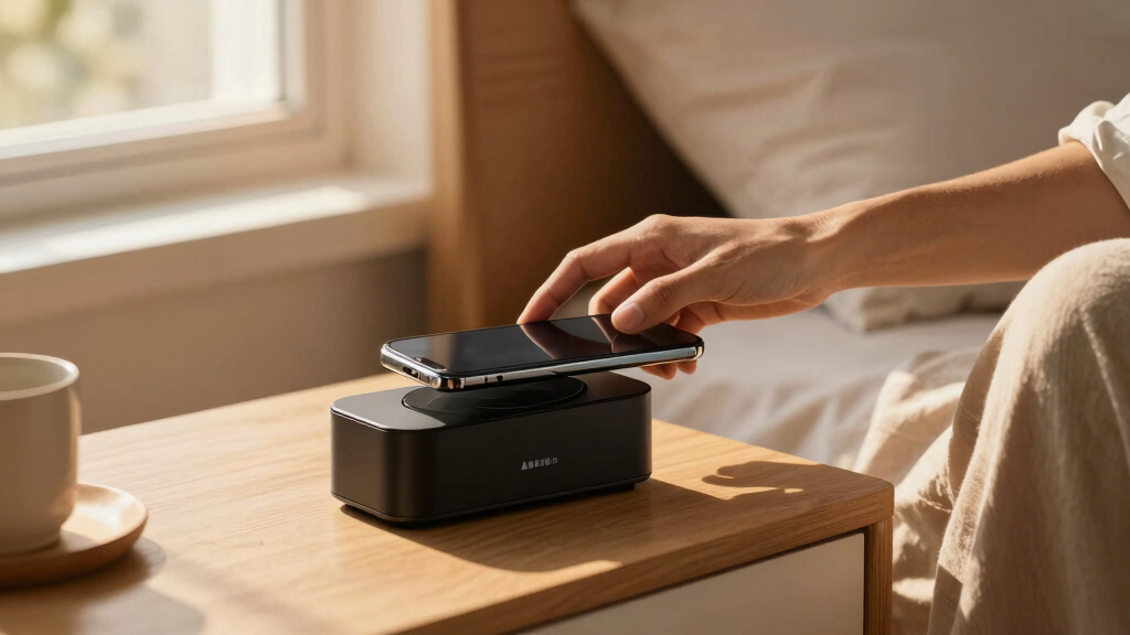 best alarm clocks with wireless charging pads