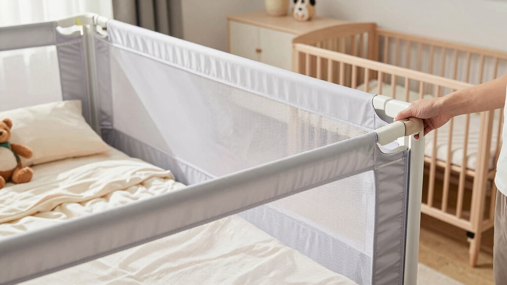 toddler bed rail for fall prevention