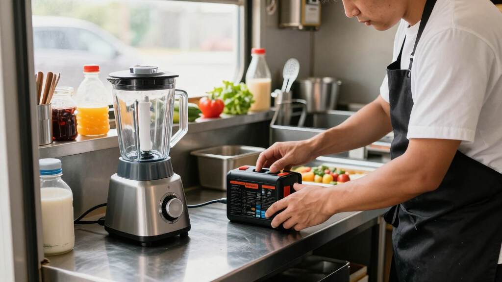 best backup power solutions for mobile kitchens