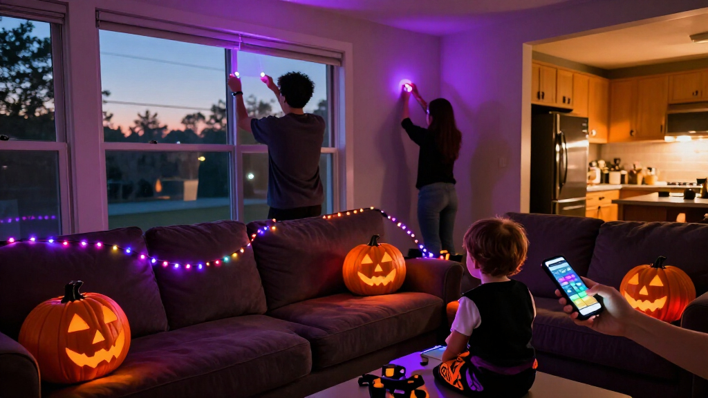 Halloween LED smart lights