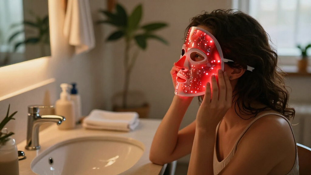 red light therapy face masks