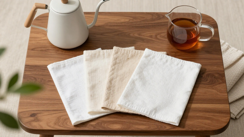 reusable cotton filter cloths