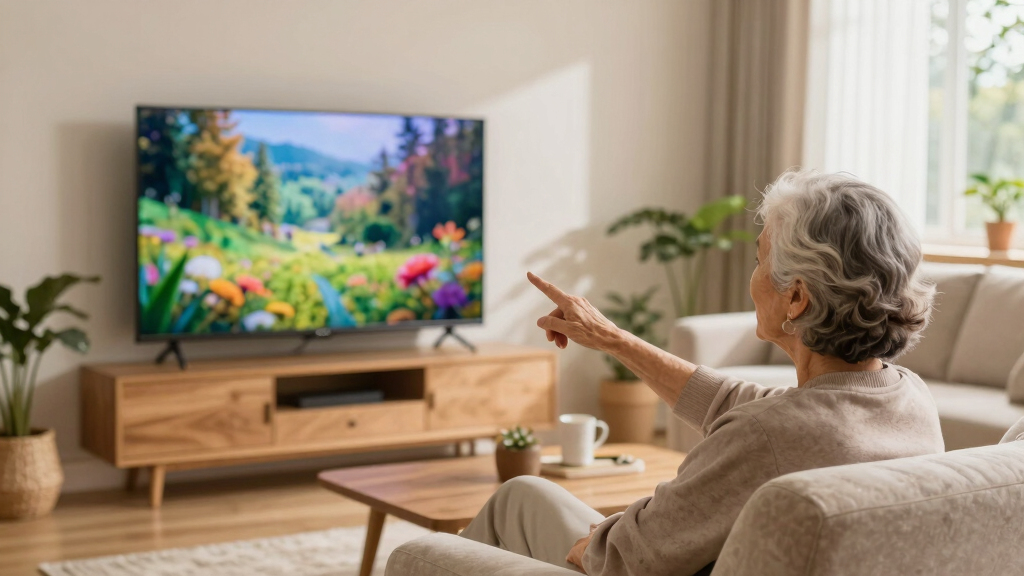 senior-friendly large screen TVs