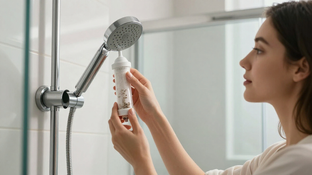 best shower water filter for hard water