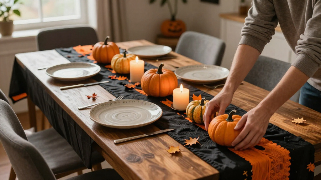 Halloween tablecloths