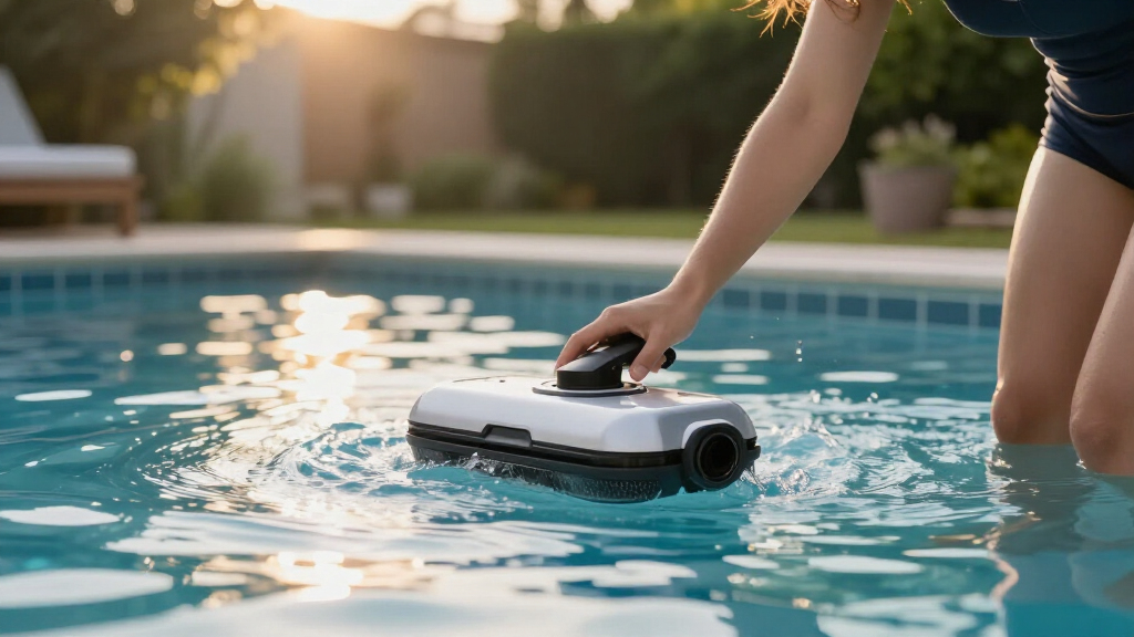best robotic pool cleaner with gyroscope navigation