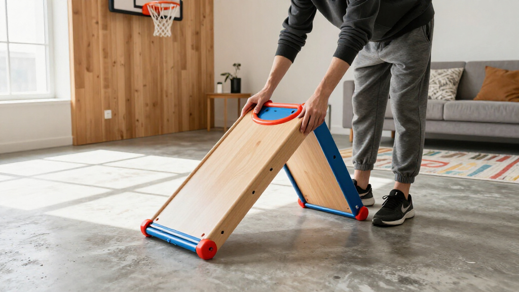 best foldable basketball arcade machine for home