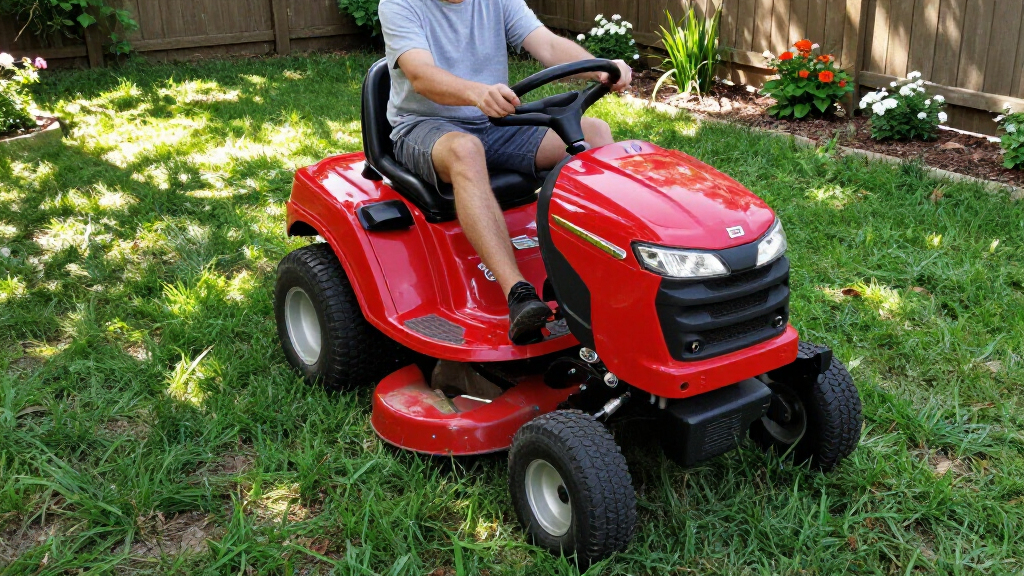 riding lawn mowers