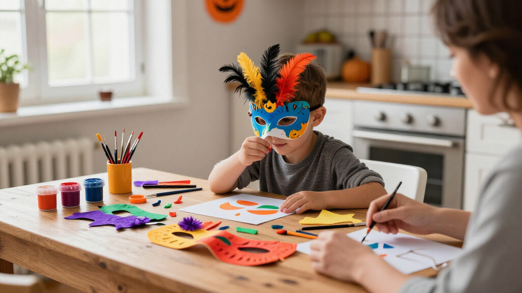 Halloween mask making kits