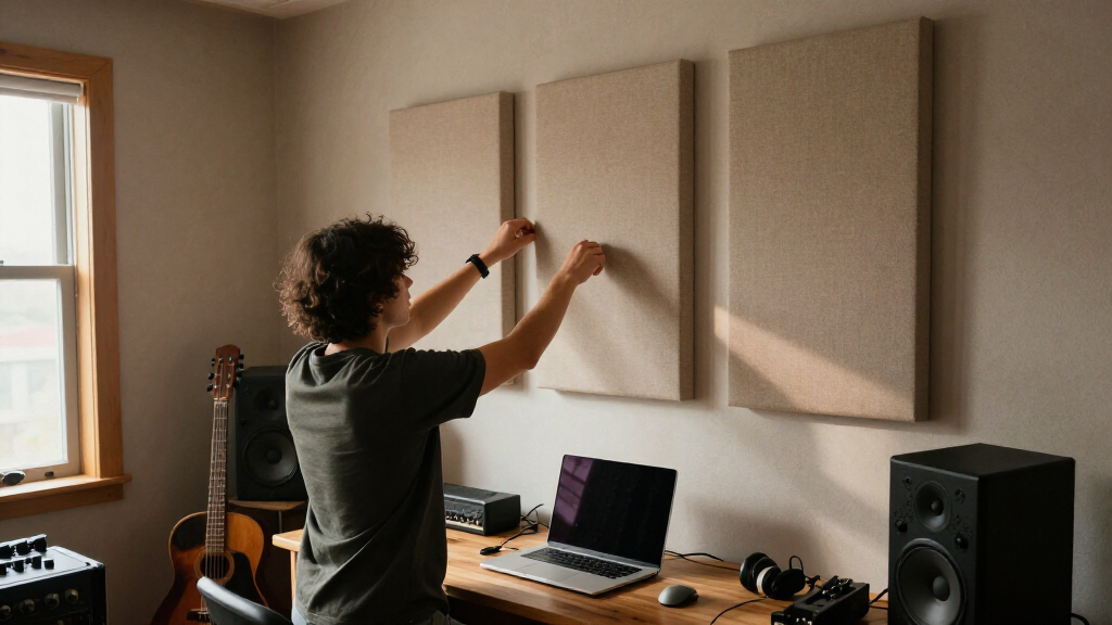 acoustic panels for home studio decor friendly