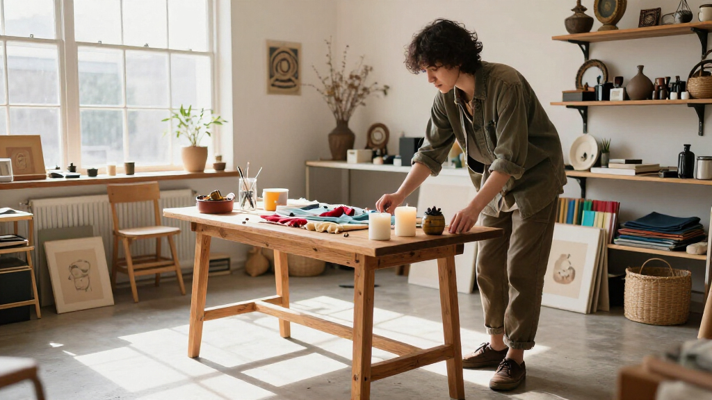 best adjustable floor table for altar setup