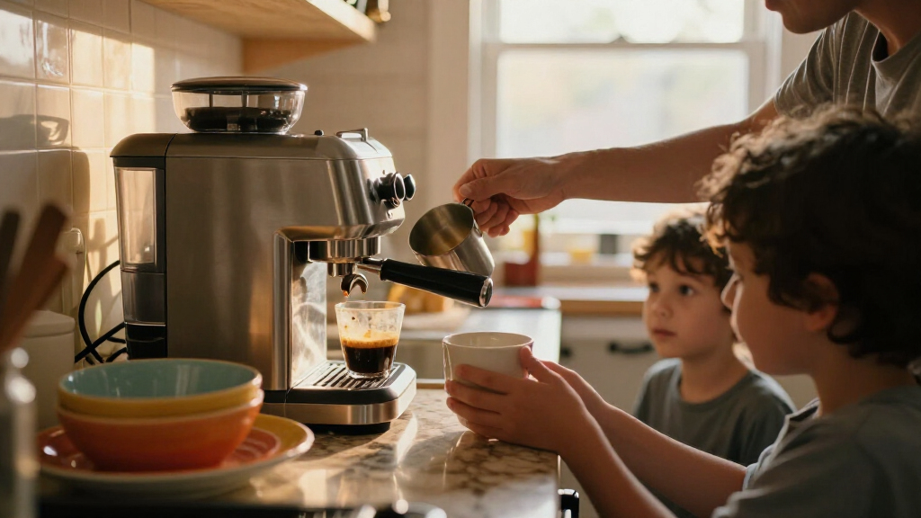 espresso machine for busy families