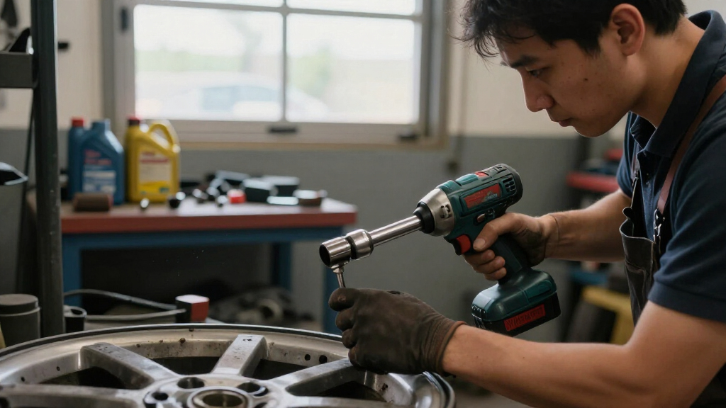 cordless ratchet wrench for automotive