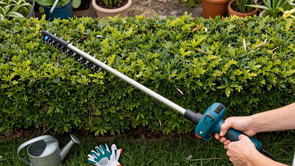 best cordless pole hedge trimmer for hedges