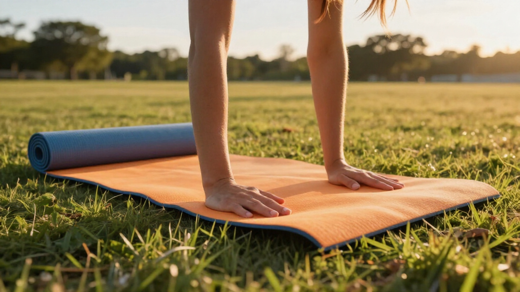 compact foldable yoga mats