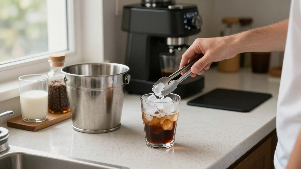 best ice and beverage setup for home coffee bar