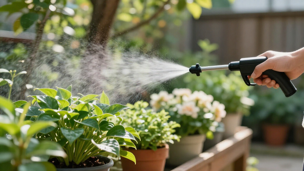 pressure sprayers for plant care