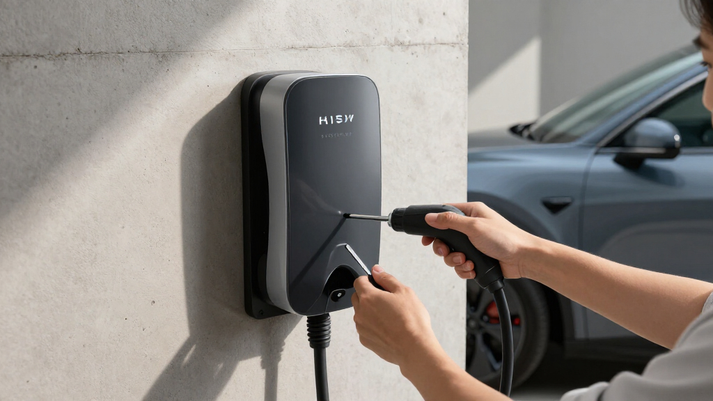 best wall mounted EV charger premium
