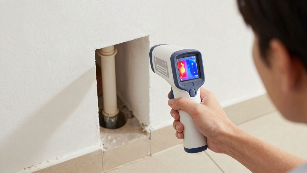 infrared camera for finding water leaks