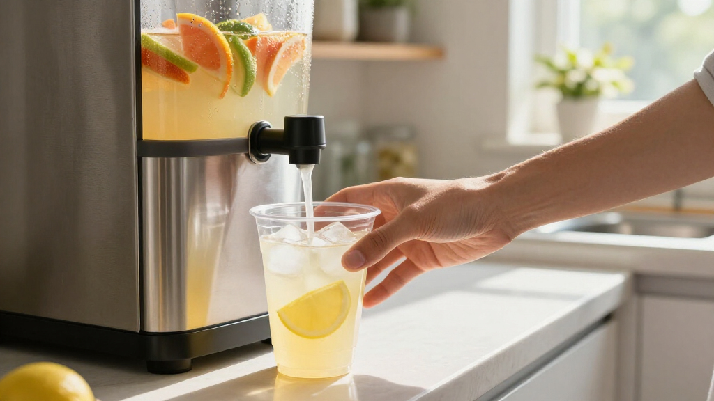 refrigerated beverage dispenser