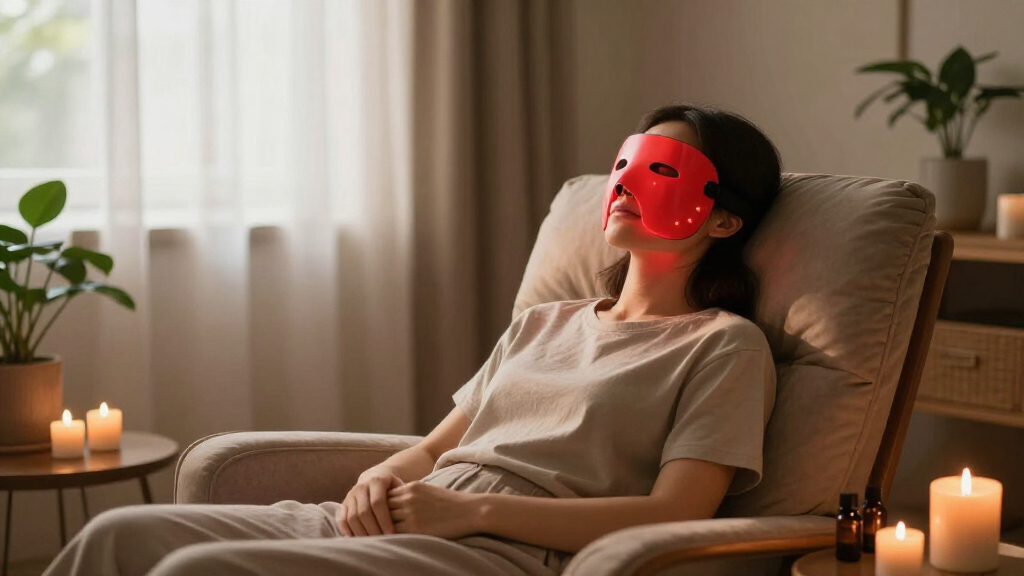 red light therapy mask