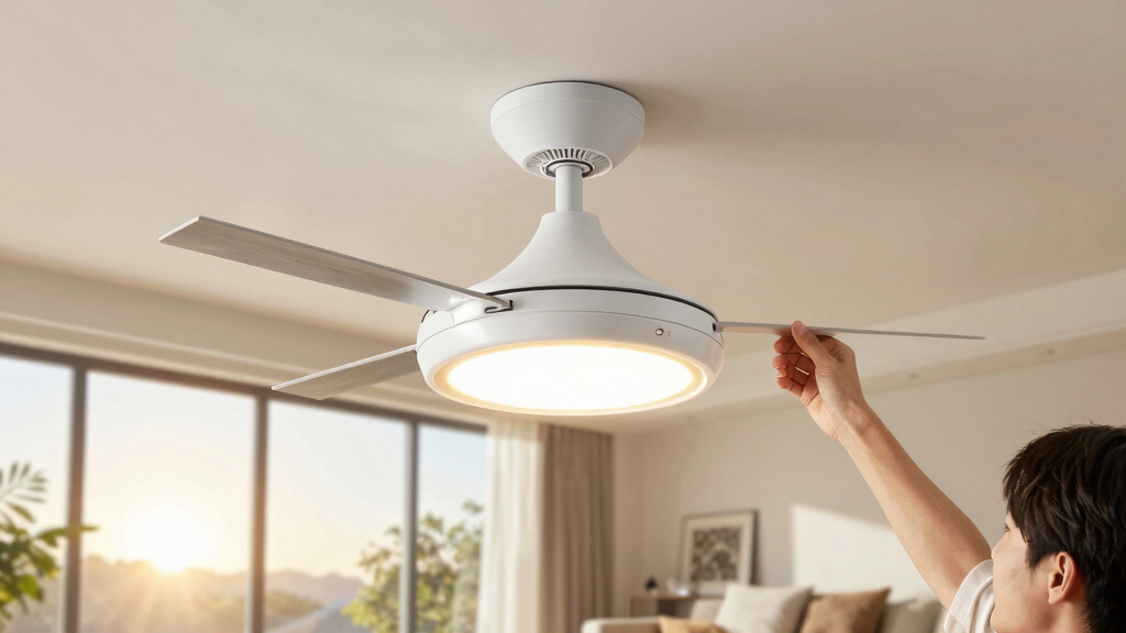 smart ceiling fans with integrated lighting