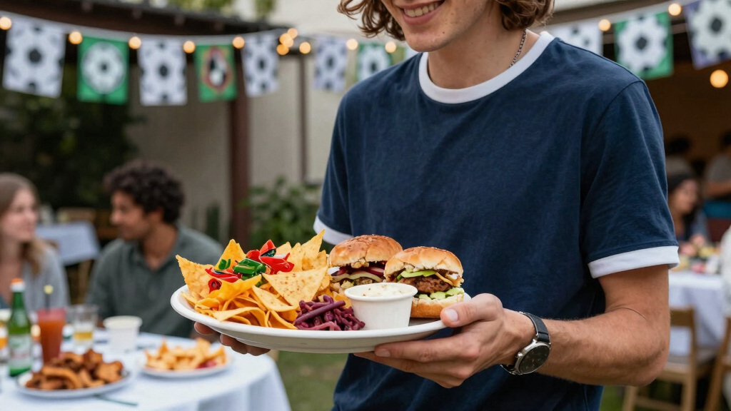soccer fan party snacks