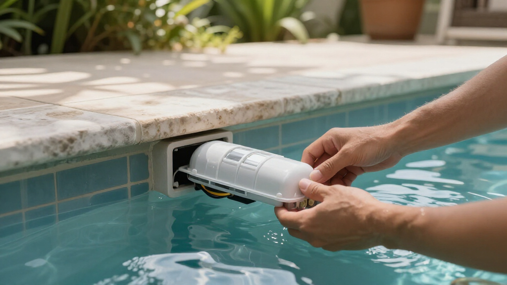 best pool light niche and housing kit