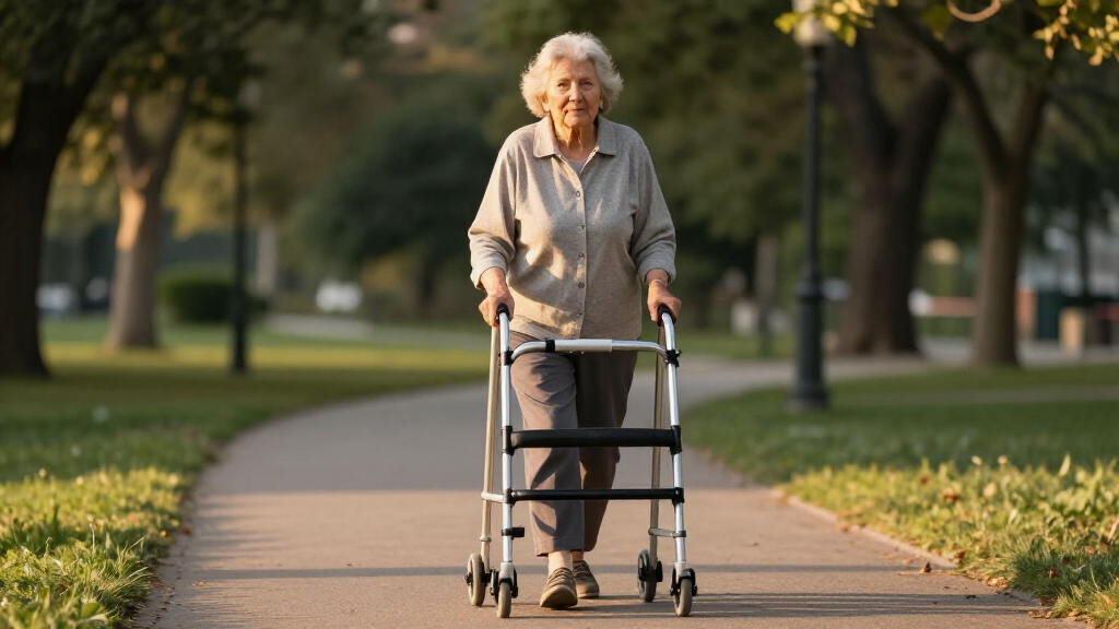 rollator walker for tall seniors