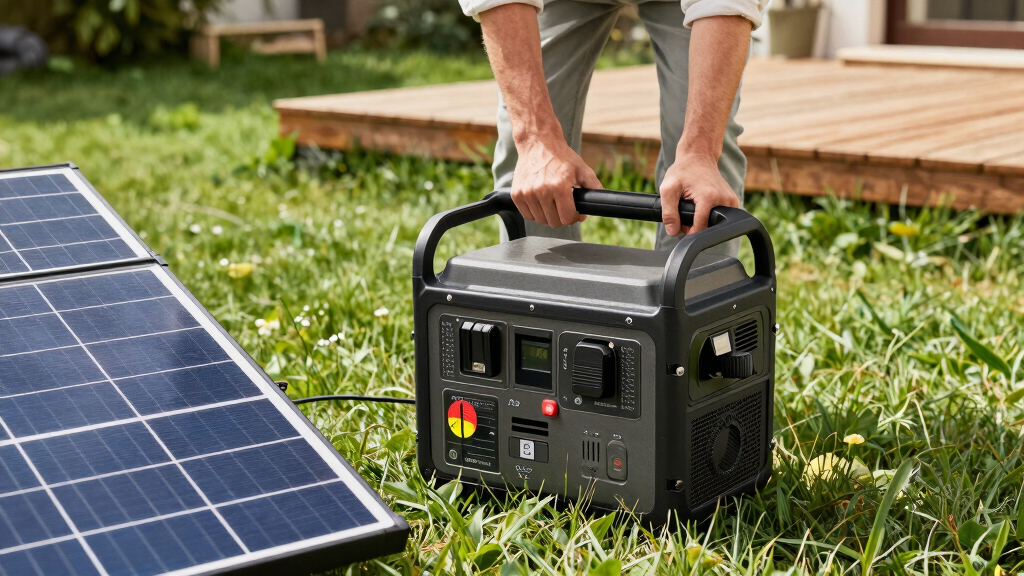 solar-powered outdoor generators