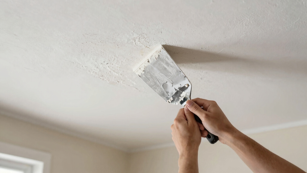 tool for removing popcorn ceiling