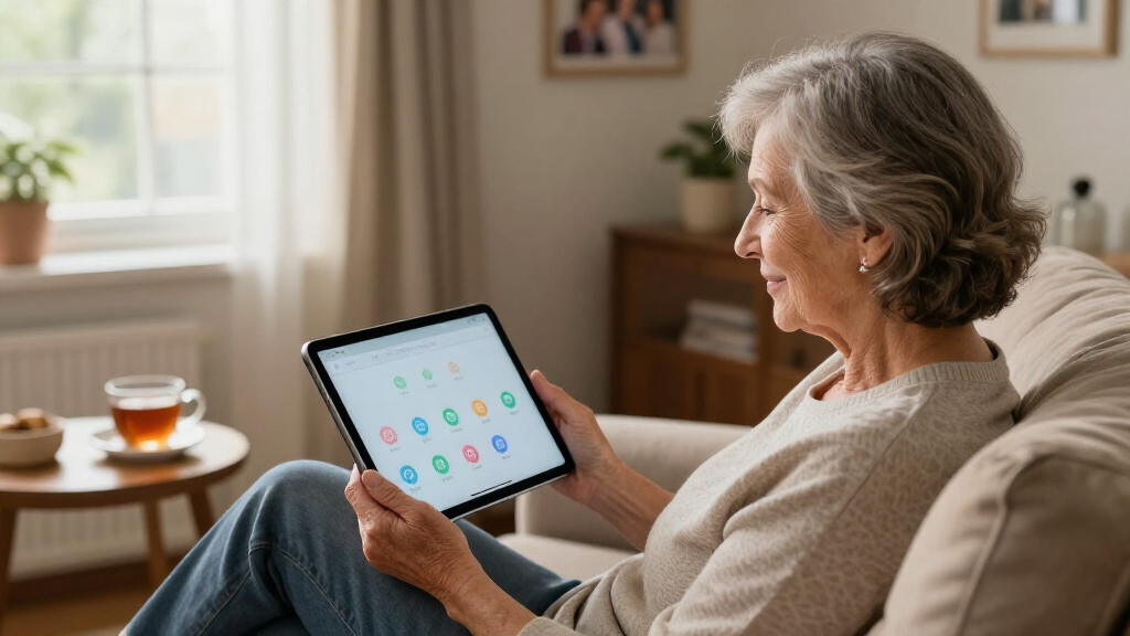 senior friendly tablets