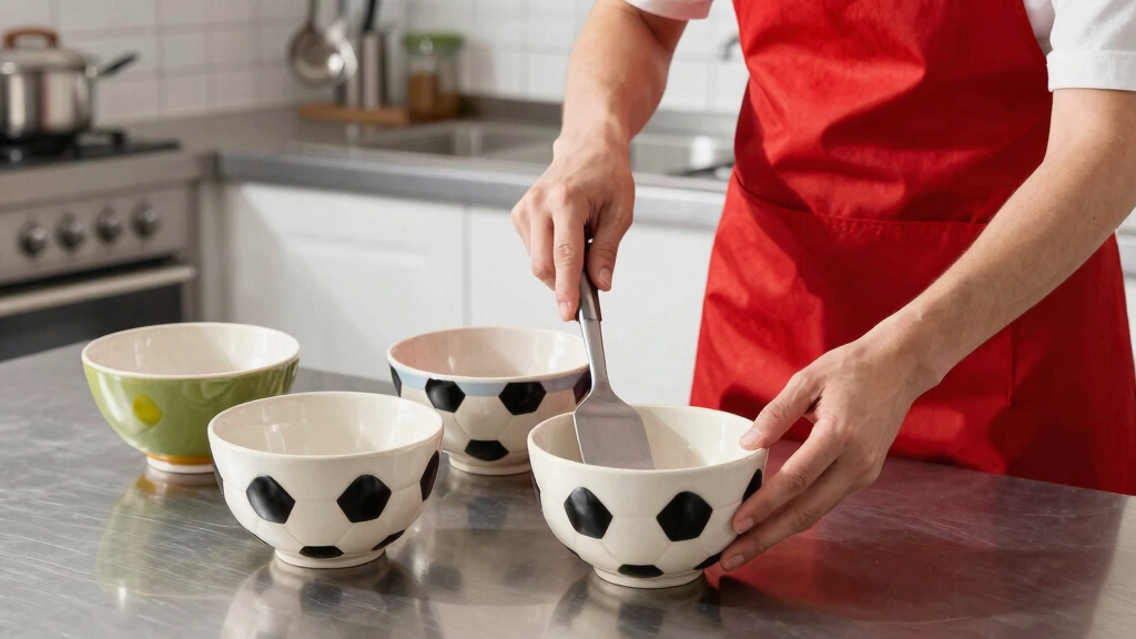 soccer-themed kitchenware