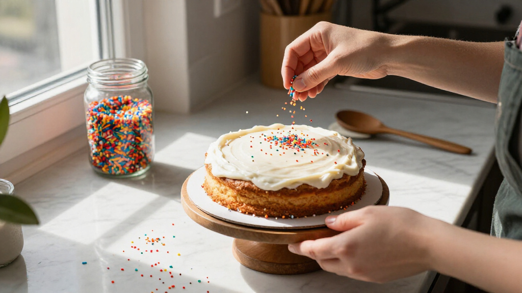 decorative cake sprinkles