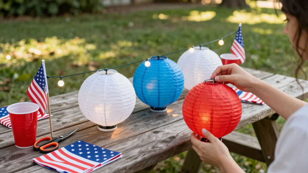 patriotic outdoor party supplies