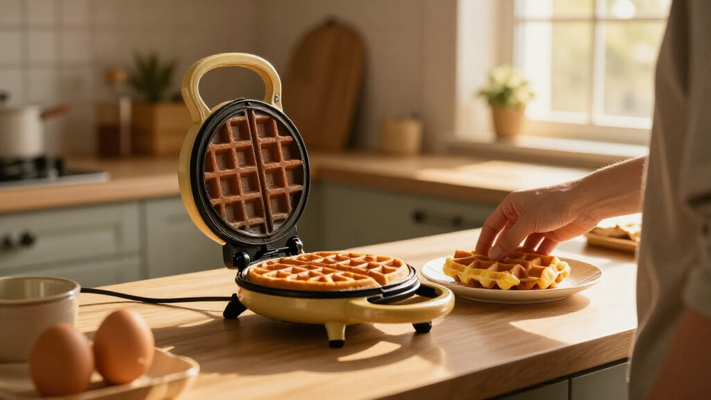 egg waffle maker 220v