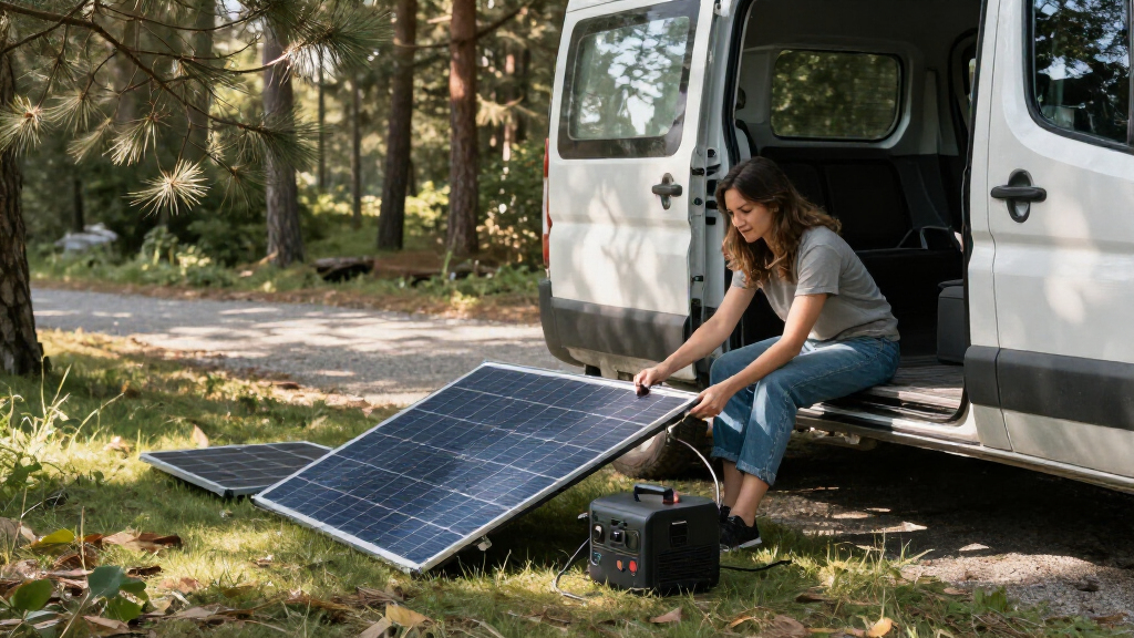 foldable solar panel kit for power stations