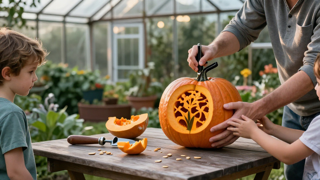 pumpkin carving kits for gardens