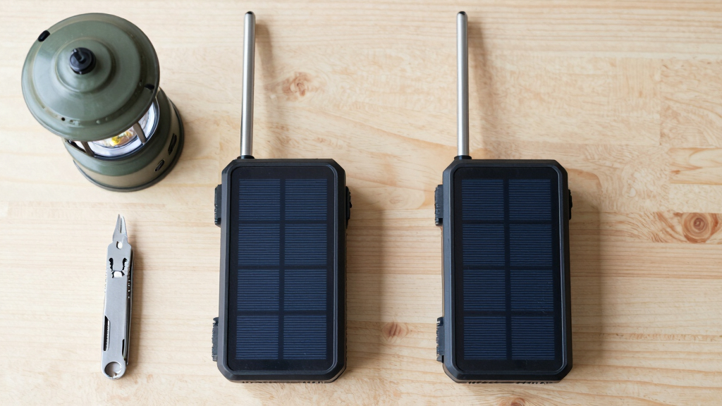 solar-powered emergency radios