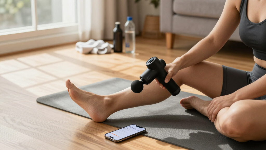 massage guns with bluetooth control