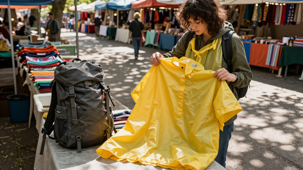 best premium packable rain poncho for travel