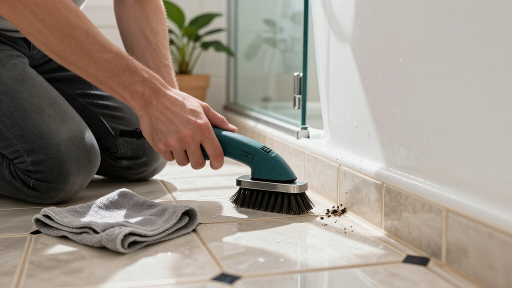 electric grout cleaning brushes