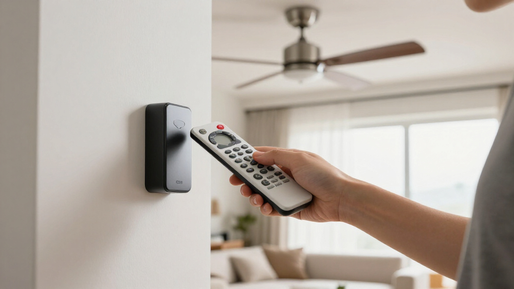 ceiling fan remote control holder