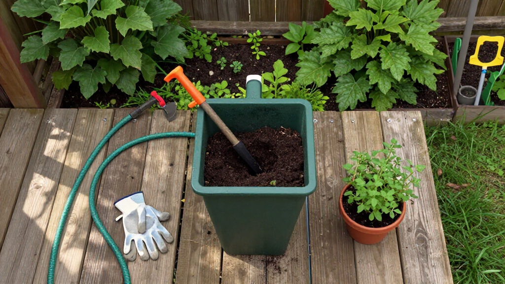 best compost tumbler for backyard food waste