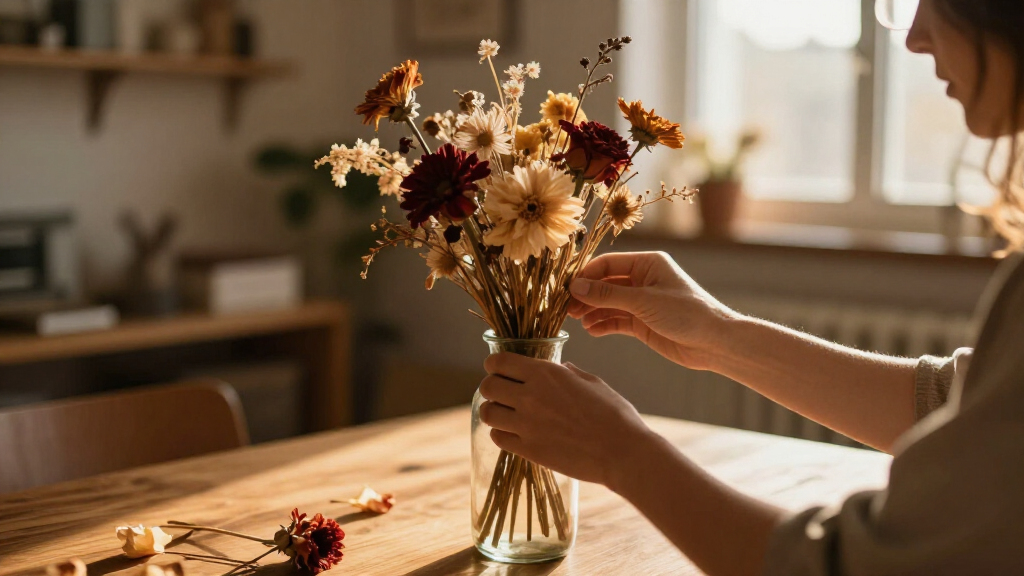 dried flowers