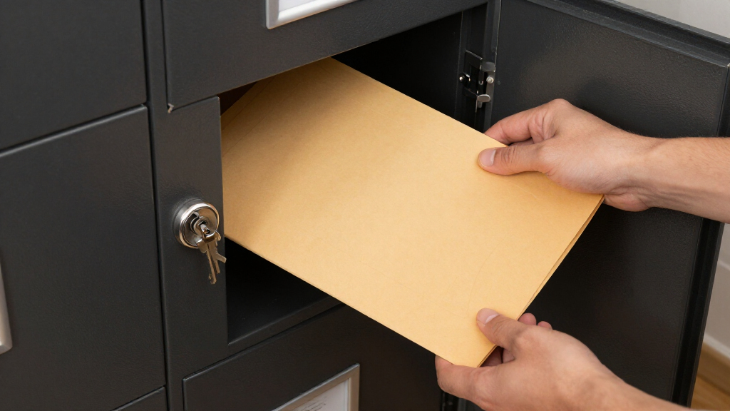 office filing cabinet with lock