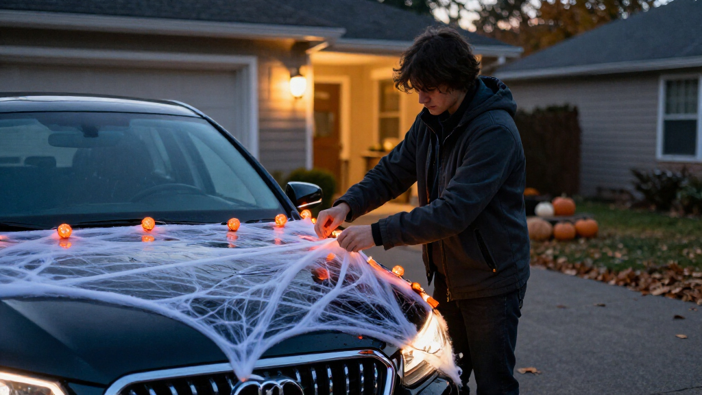 Halloween car decorations