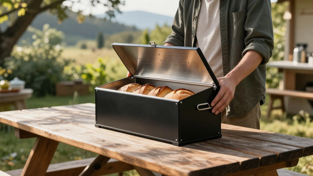best premium bread box large