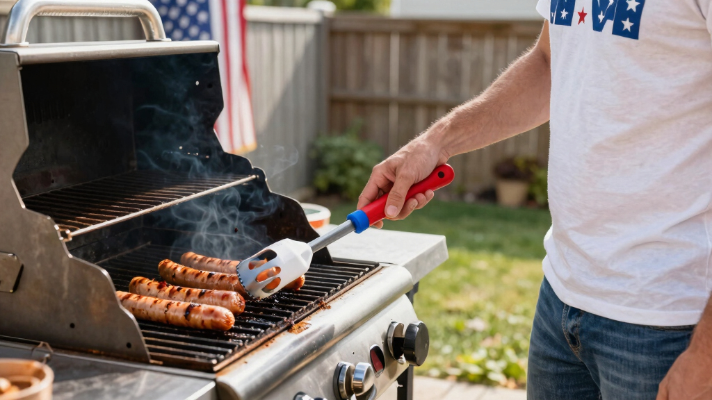 patriotic grilling tools